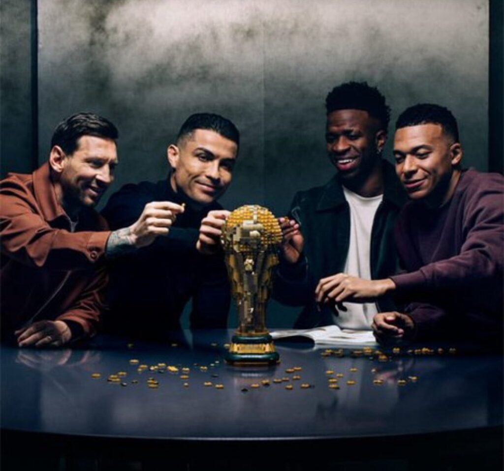 "What a dream lineup" fans react to Lego World Cup ad featuring Ronaldo, Messi, Mbappe, Vinicius Jr