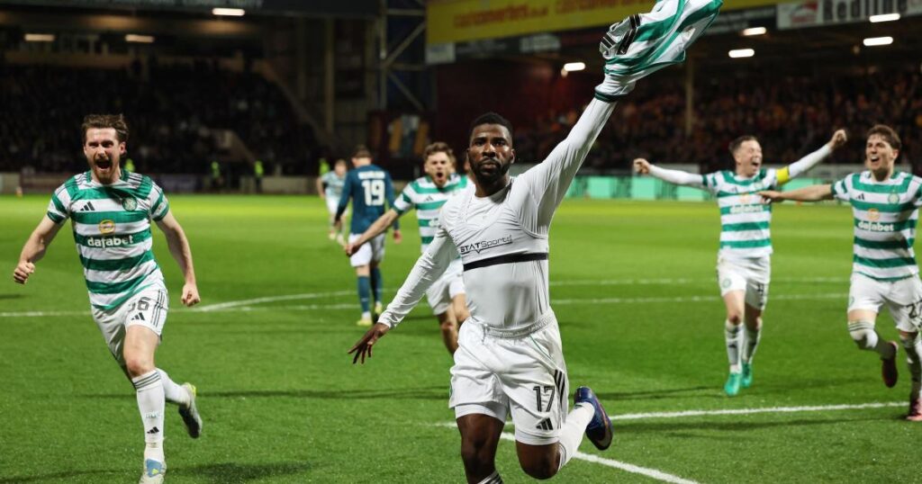 Kelechi Iheanacho's penalty sets up Celtic vs Hearts final day title showdown