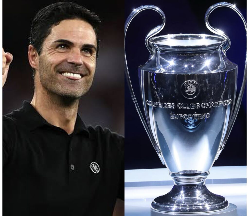 Mikel Arteta set to make Champions League history with Arsenal against PSG