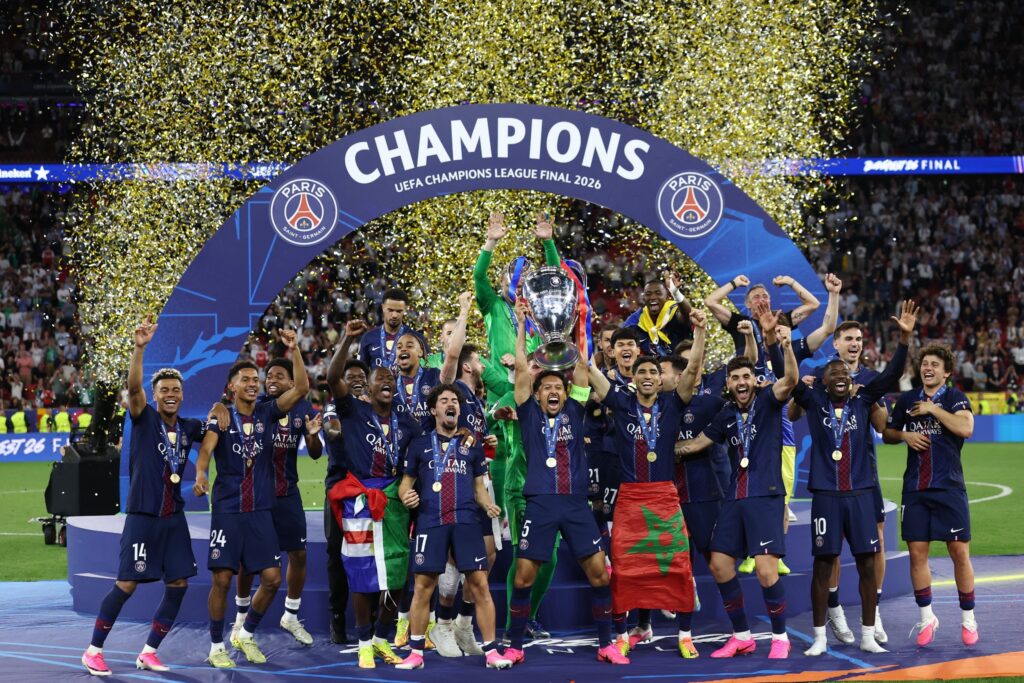 Arsenal suffer penalties heartbreak as PSG win second successive Champions League title