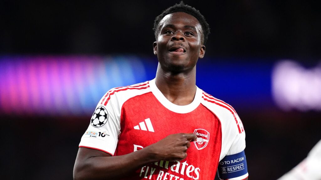 "I got my goal" Bukayo Saka relishes taking Arsenal to Champions League final