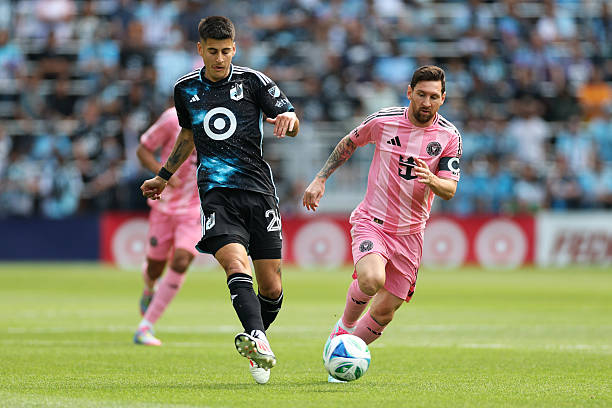 Minnesota vs. Inter Miami players during the MLS  match preview