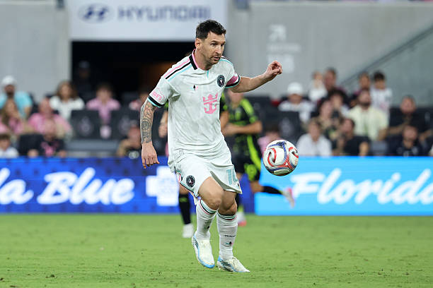 Columbus Crew vs Inter Miami soccer match action shot