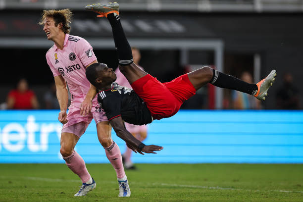 DC United vs. Inter Miami 2026 MLS match preview with players competing on the field
